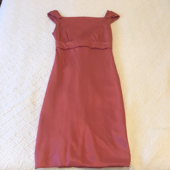 Saks Fifth Avenue Pink Empire Waist Dress Small - Picture 12 of 12